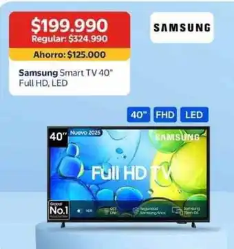 Samsung - smart tv 40'' full hd, led