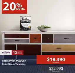 Mimbral Tinta para madera oferta