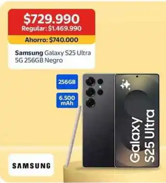 Samsung - galaxy s25 ultra 5g 256gb negro