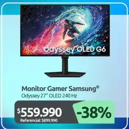 PC Factory Monitor gamer samsung oferta