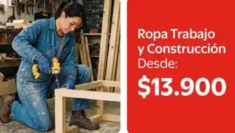 Ropa trabajo y construccion