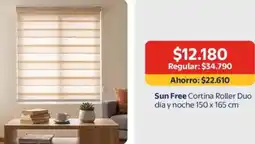 Lider Duo - sun free cortina roller oferta