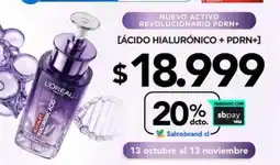 Salcobrand Revitalift - lácido hialuronico + pdrn+1 oferta