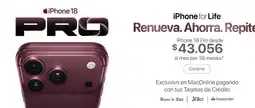 MacOnline Iphone for life renueva. ahorra oferta
