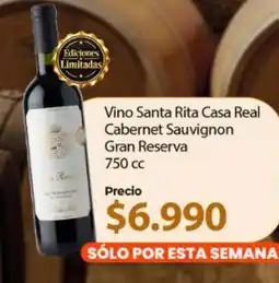 Supermercado Diez Gran cereal - vino santa rita casa real cabernet sauvignon gran reserva oferta