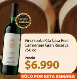 Supermercado Diez Gran cereal - vino santa rita casa real carmenere gran reserva oferta