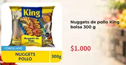 Unimarc Nuggets de pollo king bolsa oferta