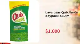 Unimarc Lavalozas Quix limón doypack oferta