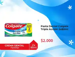 Preunic Pasta Dental Colgate Triple Accion oferta