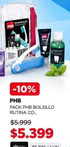 Preunic Phb pack phb bolsillo rutina co... oferta