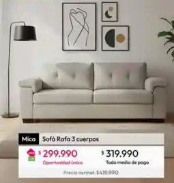 Linio Sofárafa 3 cuerpos oferta