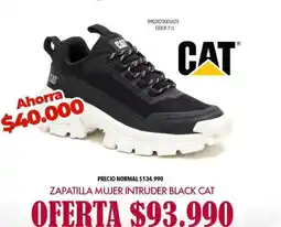 Coopelan Cat - zapatilla mujer intruder black oferta