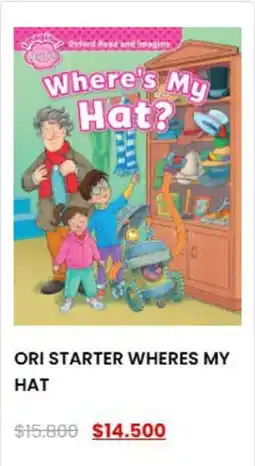 Books & Bits Oxford - ori starter wheres my hat oferta
