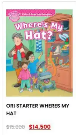 Books & Bits Oxford - or starter wheres my hat oferta