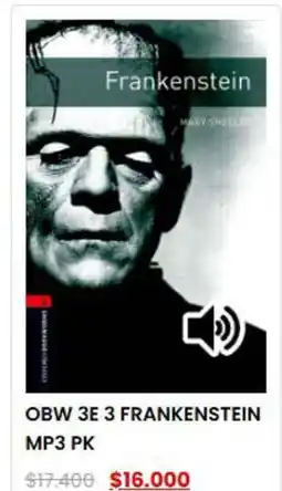 Books & Bits Obw 3e 3 frankenstein mp3 pk oferta