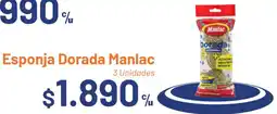 Provimarket Esponja Dorada Manlac oferta