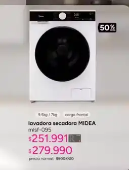 Ripley Midea - lavadora secadora oferta