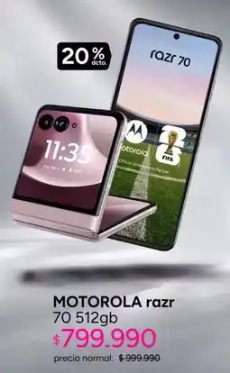 Ripley Motorola - razr oferta