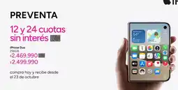 Ripley Duo - preventa 12 y 24 cuotas sin interes oferta