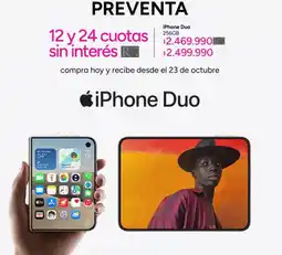 Ripley Duo - iphone oferta