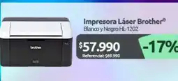 PC Factory Brother - impresora láser oferta