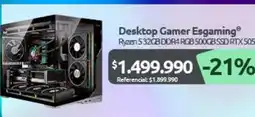 PC Factory Desktop gamer oferta