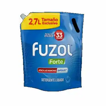 Unimarc Detergente líquido Fuzol forte doypack 2.7 L oferta