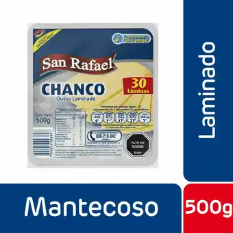 Unimarc Queso mantecoso San Rafael laminado 500 g oferta