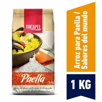 Unimarc Arroz Tucapel paella 1 Kg oferta