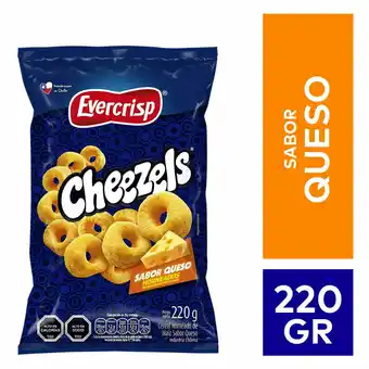 Unimarc Cheezels Evercrisp 220 g oferta