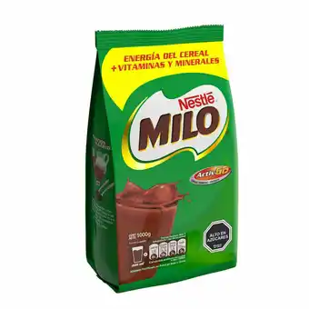 Unimarc Saborizante para leche Milo activ-go bolsa 1 Kg oferta