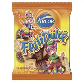 Unimarc Galleta mini Dos en Uno festidulce 35 g oferta