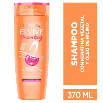 Unimarc Shampoo Elvive dream long 400 ml oferta