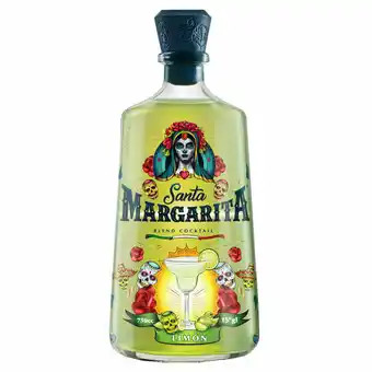 Unimarc Cóctel Santa Margarita limón botella 700 cc oferta