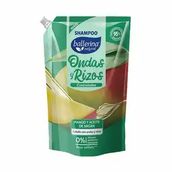Unimarc Shampoo Ballerina ondas y rizos doypack 900 ml oferta