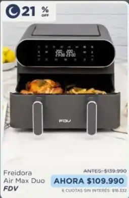 Kitchen Center Fdv - freidora air max duo oferta