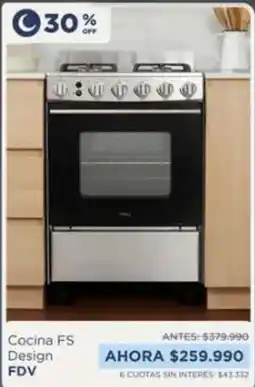 Kitchen Center Fdv - cocina fs design oferta