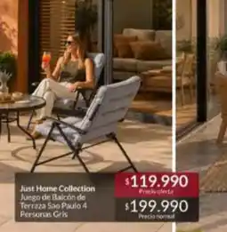 Constructor Sodimac Juego de balcon de terraza oferta