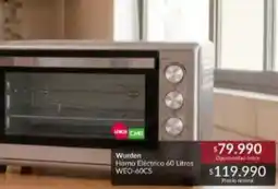 Constructor Sodimac Wurden - horno electrico 60 litros oferta