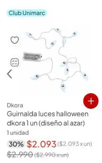 Club - dkora guirnalda luces halloween dkora