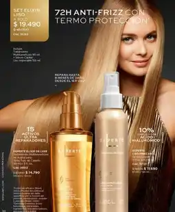 L'Bel Personal - set elixir liso oferta