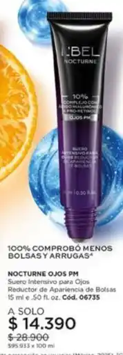 L'Bel 100% comprobo menos bolsas y a brugas oferta