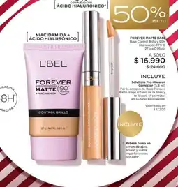 L'Bel Control - forever matte baci oferta