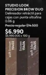 Cyzone Duo - delineador retractil para cejas con punta ultrafina oferta
