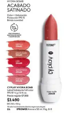 Cyzone Karite - hydra bomb lab plate oferta