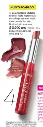 Ésika Ideal - nuevo acabado oferta