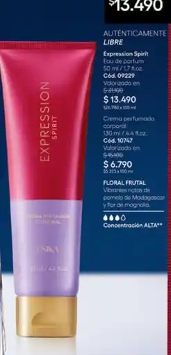 Ésika Spirit - floral frutal oferta