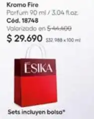 Ésika Kromo fire oferta