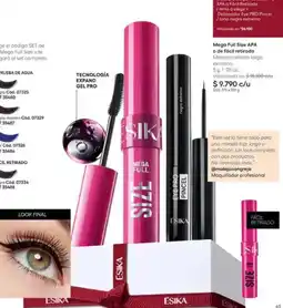 Ésika Mega - fuji size afa o gel facial ripiena o gel pro oferta