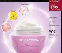 Ésika 120 - crema aciparent oferta